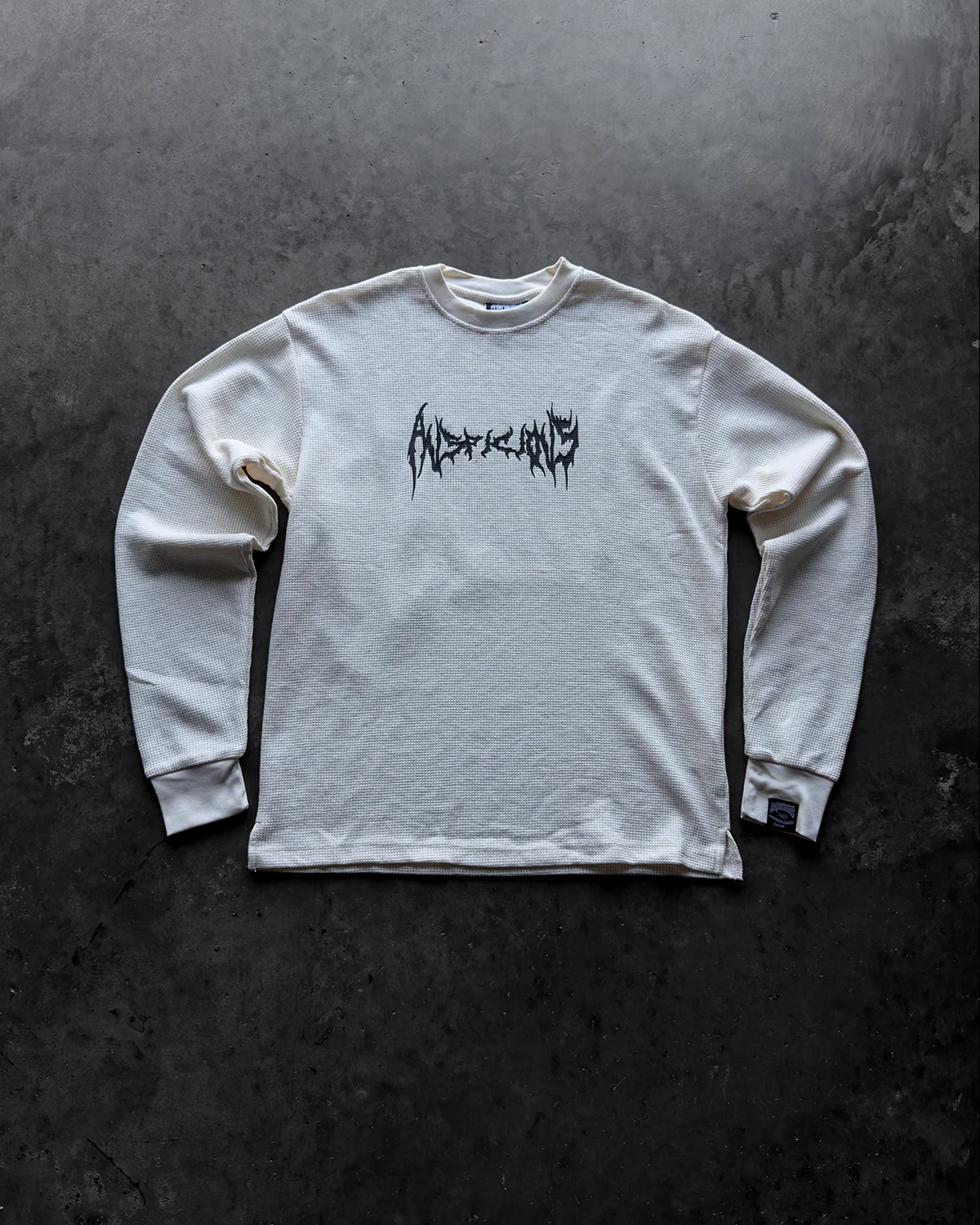 IVORY ARACHNID WAFFLE LONGSLEEVE - Image 5