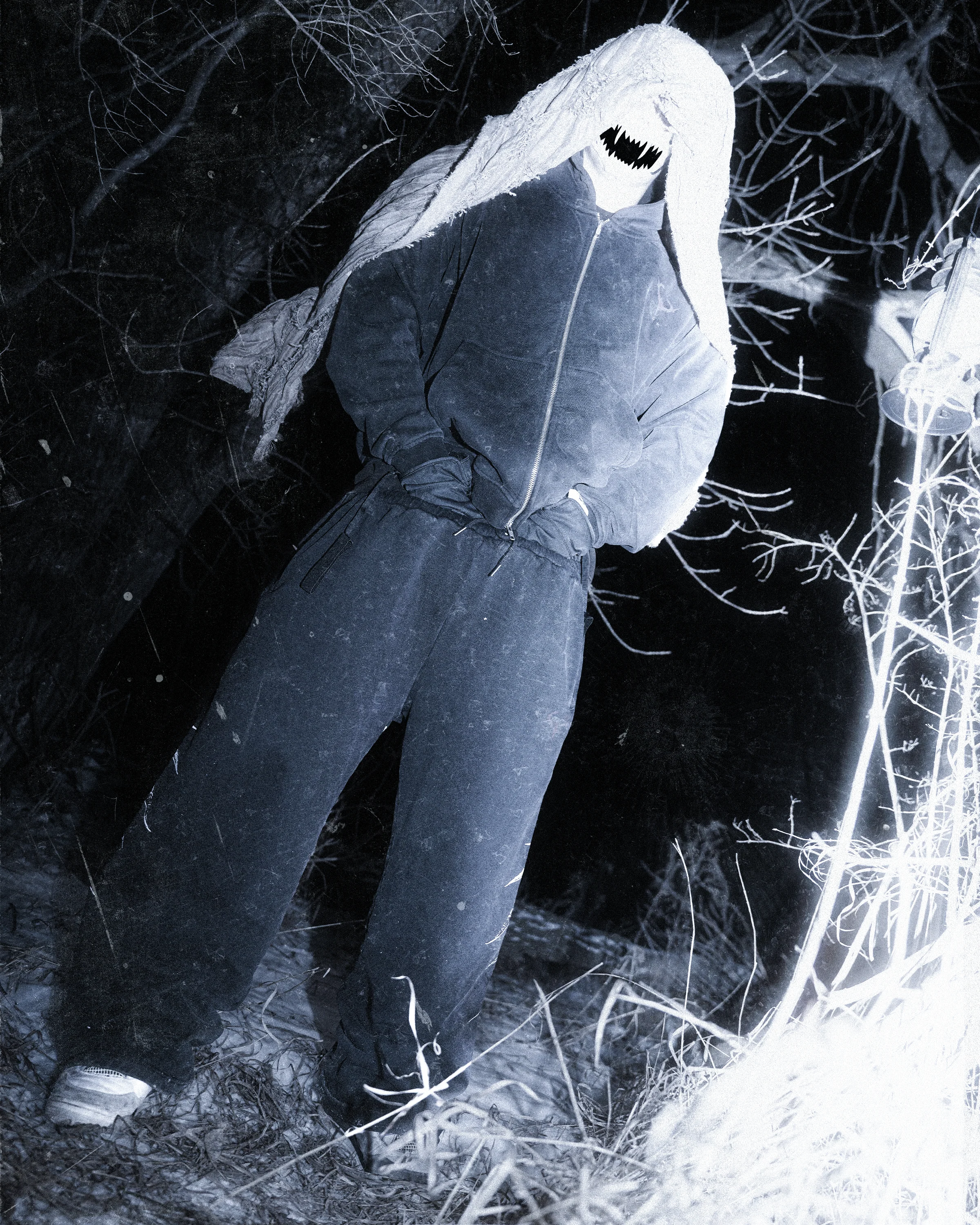 "RAVENFALL" ULTRA BAGGY SWEATS - Image 6