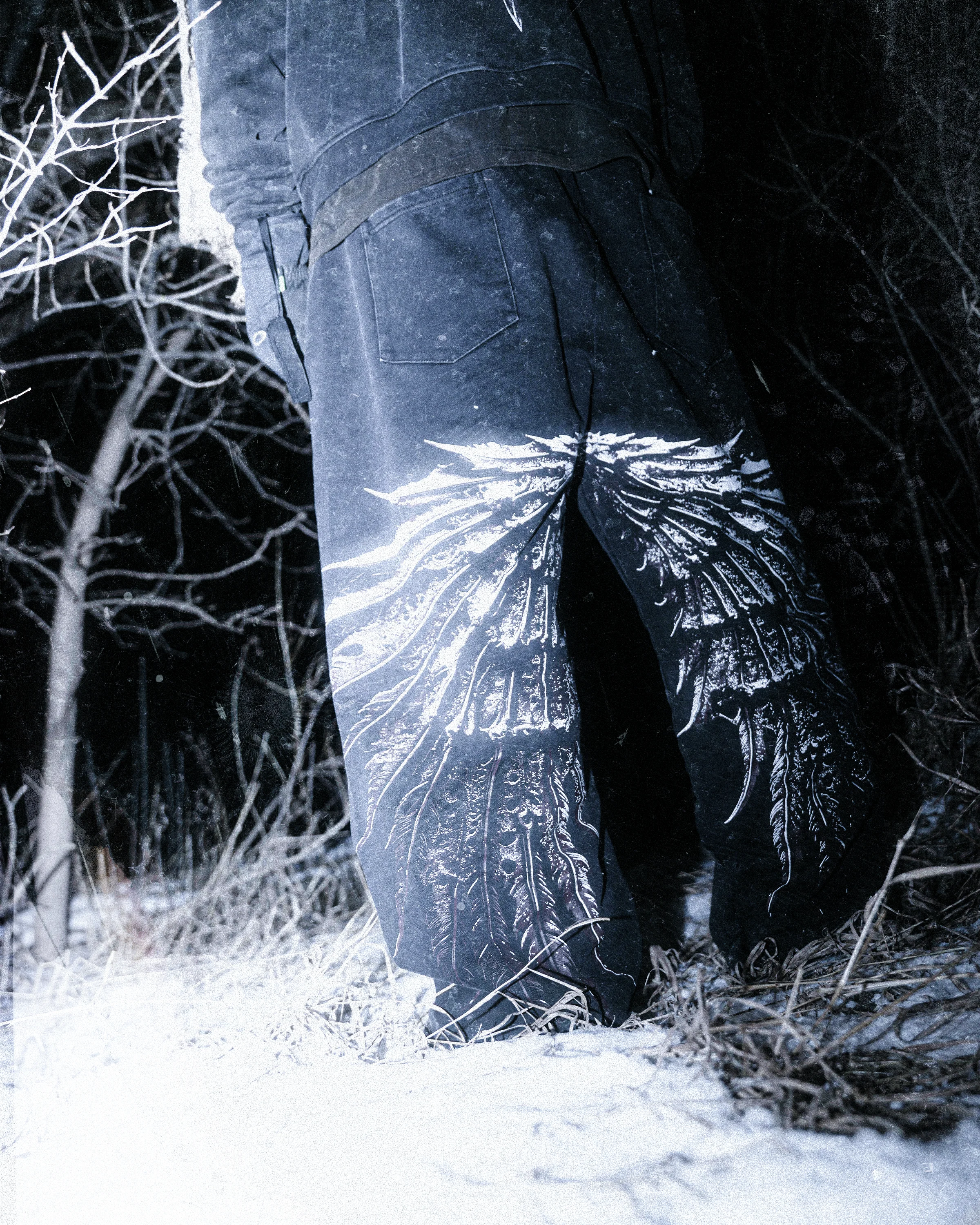 "RAVENFALL" ULTRA BAGGY SWEATS - Image 7