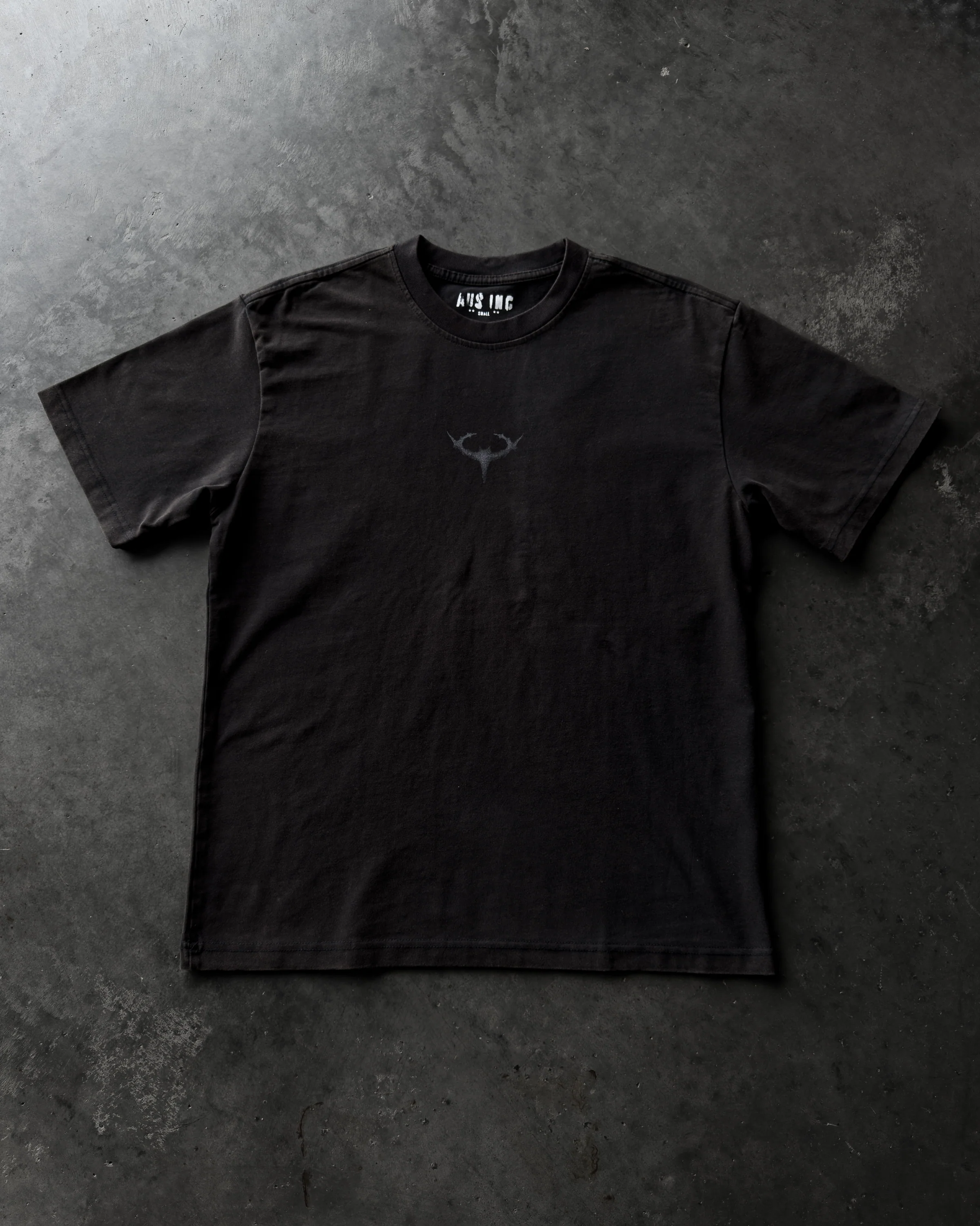 "SERPENTS FATE" RUST WASHED OVERSIZED TEE - Image 5